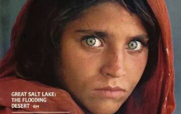 Sharbat Gula saltó a la fama por la icónica portada de National Geographic publicada en 1985.