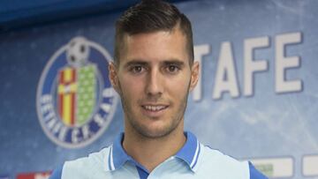 Sergi Guardiola con el Getafe.