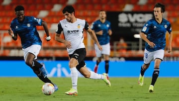 Guedes: "Espero que sí esté en el Valencia contra Osasuna"