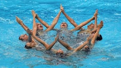 La natación artística persigue su clasificación por equipos y dúos para los Juegos de París.