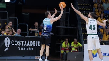 Resumen de La Laguna Tenerife vs Unicaja, jornada 4 de la Liga Endesa