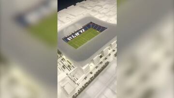 San Lorenzo presenta la maqueta de su nuevo estadio