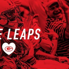 Los equipos de la NFL se unen a los festejos del Día de San Valentín
