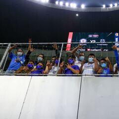 ¿Y Susana? La sana distancia no existió en la entrada del Cruz Azul vs Monterrey