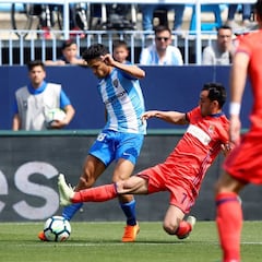 La Real tira Europa en una Rosaleda crispada con el Málaga