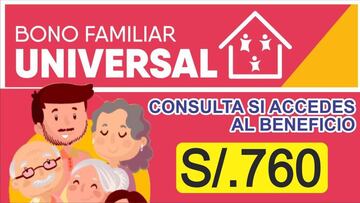 Segundo Bono Familiar Universal: link, dónde consultar, pagos y novedades | Hoy, 25 de octubre