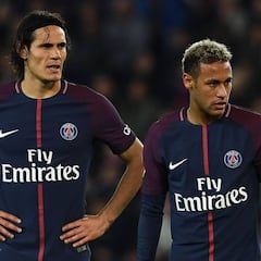 Cena de reconciliación Cavani-Neymar, preparada por Alves