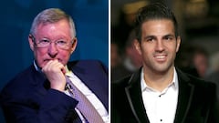 Cesc confiesa que en 2004 tiró a Ferguson un trozo de pizza