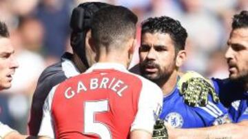 Diego Costa y Gabriel.