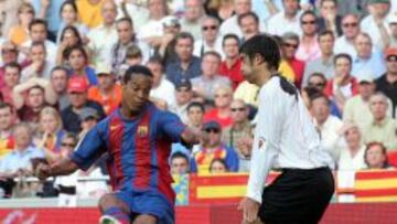 Ronaldinho: "Estuve a punto de ir al United, pero Rosell me llamó"