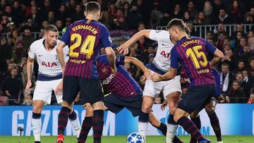 Partido entre Barcelona y Tottenham de la Champions League 2018-19
