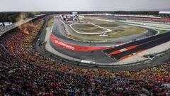 The crowd watching the race during the 2018 Formula One World Championship, Germany Grand Prix from July 19 to 22, in Hockenheim, Germany - Photo Florent Gooden / DPPI *** Local Caption *** .