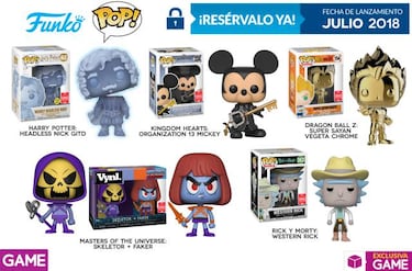 Kingdom Hearts presenta nuevo Funko Pop en la Comic Con 2018