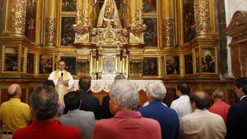 Ofrenda floral en El Burgo de Osma