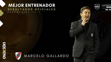 Gallardo, otra vez elegido como mejor DT de Am&eacute;rica