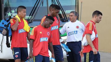 Jugadores de la Selecci&oacute;n Colombia Sub 23.