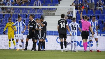 23/08/21 PARTIDO SEGUNDA DIVISION
LEGANES - BURGOS
TRISTEZA GREGORIO SIERRA EXPULSION TARJETA ROJA