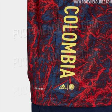 Selección Colombia: Filtran nueva camiseta de entrenamiento