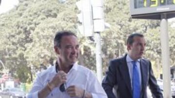 <b>CONVERSACIÓN. </b>Quico Catalán y Juan Ignacio se deben de citar para esta semana.