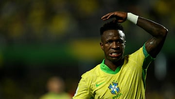 Vinicius Jr, por la revancha con Brasil