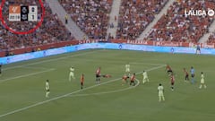 Vean lo que hace Munuera del 22:16 al 22:22 antes del 0-2: polémica gorda en Son Moix