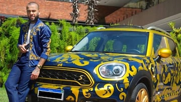 Dani Alves pone a la venta uno de sus coches por una causa benéfica