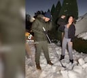 Defensa argentino es furor en TikTok con este video de la nieve, su pareja y Don Omar
