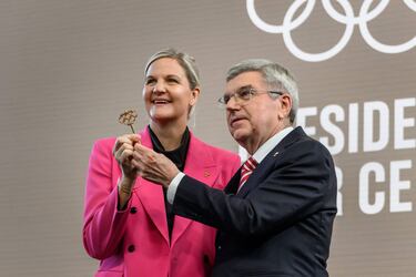 Kirsty Coventry ya es presidenta del COI