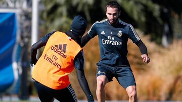Carvajal, en la sesión de ayer.