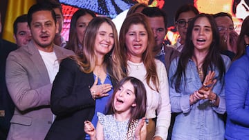 Bogotá. Diciembre 15 de 2025. El Centro Democrático anuncia su candidata oficial para las elecciones presidenciales del 2026 que por votación interna del partido es la ex senadora Paloma Valencia. (Colprensa - Lina Gasca)