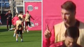 Tensión en el Madrid: los dos pelotazos de Ramos a un juvenil