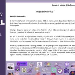 Paro Nacional de Mujeres en México: cuándo será, recorrido y qué debo saber