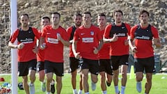 Primer entrenamiento atlético en Los Ángeles de San Rafael