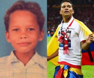 Carlos Bacca está casi igual al niño que nació en Puerto Colombia hace 30 años. 