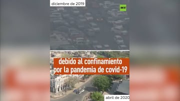 El antes y después de este país con respecto a la contaminación