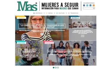 Nace MAS, primer magacín para la mujer profesional