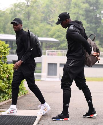 Dembele y Paul Pogba.