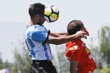 Magallanes y Cobreloa protagonizaron un apretado partido en San Bernardo.