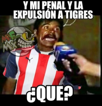 Chivas no mete ni las manos contra Tigres y los memes se ríen