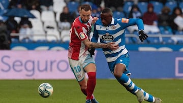 Mujaid fue de lo mejor del Depor