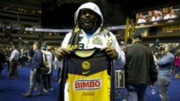 La playera del América lució en el Media Day del Súper Bowl 50