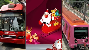 Horarios del Metro, Metrobús y todo el transporte público en CDMX por Nochebuena y Navidad