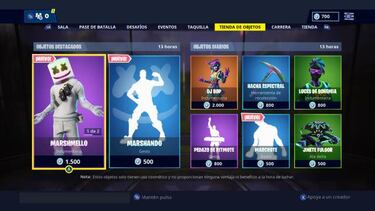 Consigue ya los nuevos objetos de Marshmello en Fortnite