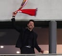 Simeone se rinde al Wanda: "Hoy sentí lo que siente el hincha"