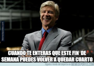 Los memes más divertidos de la carrera de Wenger