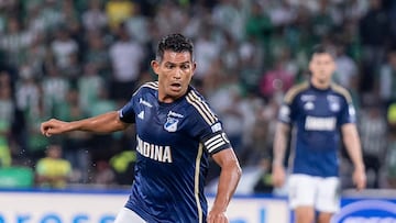 Mackalister Silva lamenta la eliminación de Millonarios en Liga BetPlay.