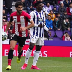 El 1x1 del Pucela contra el Athletic: El desacierto en las áreas penaliza todo lo demás