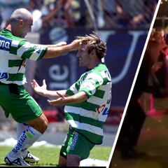 Matías Vuoso revive su típico festejo en la boda del ‘Pony’ Ruiz