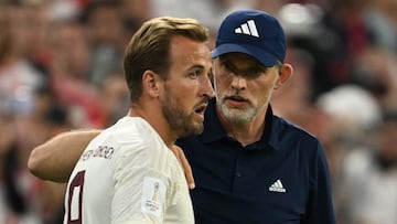 Harry Kane y Thomas Tuchel.