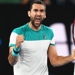 Cilic barre a un Edmund tocado y jugará su tercera gran final